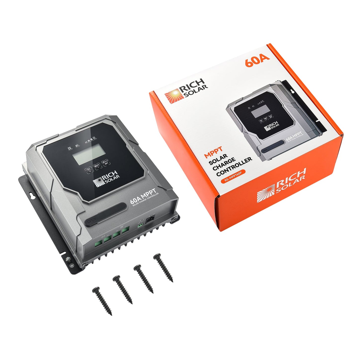 BRAVO 60 supported lead-acid and lithium battery presets
