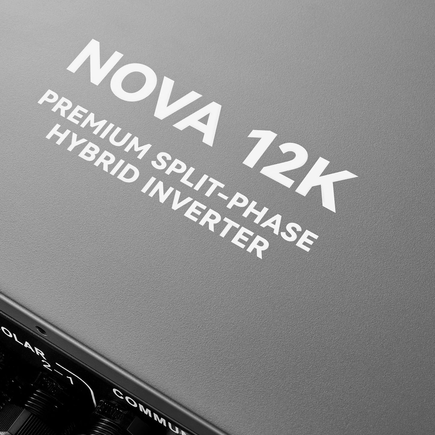 NOVA 12K installed on an exterior wall in a residential system