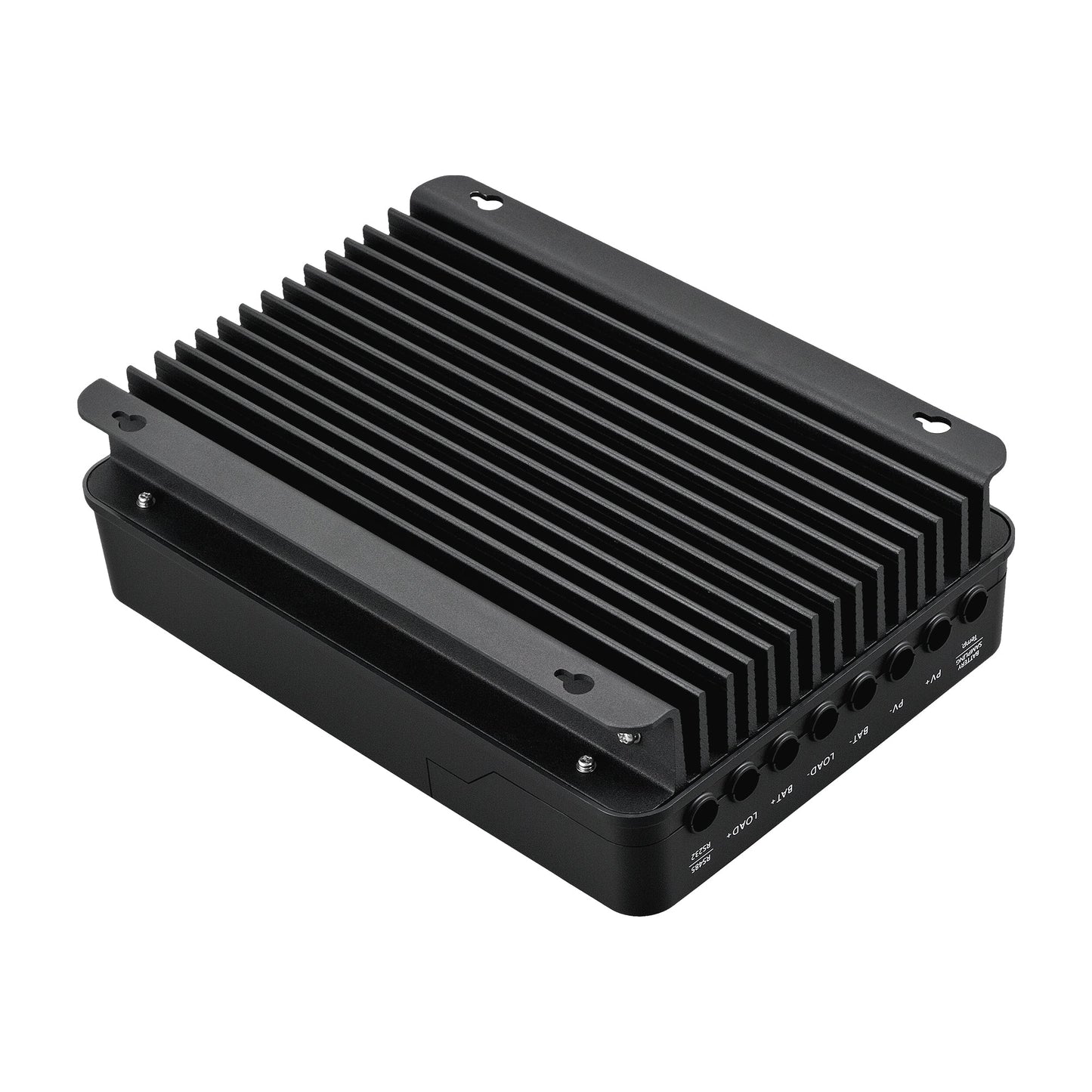 60 amp MPPT solar charge controller, detail view