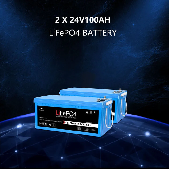 Off Grid Solar Kit 4000W Inverter 12VDC 120V/240V LiFePO4 Battery 1200 Watt Solar Back Up SGK-PR4S