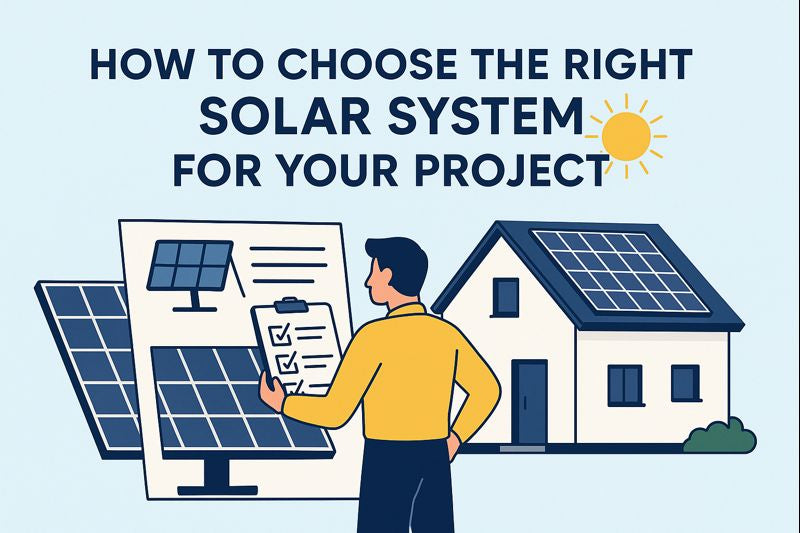 How to Choose the Right Solar System for Your Project