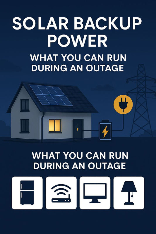 Solar Backup Power: What You Can Run During an Outage
