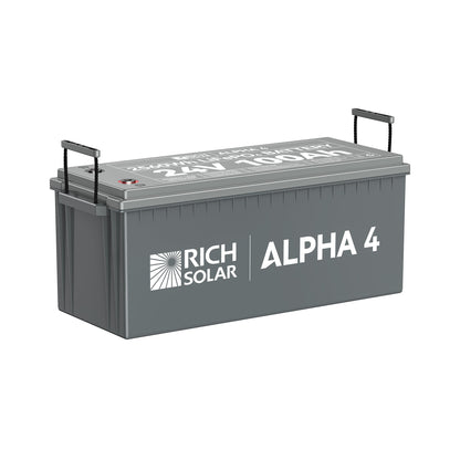 Top of the ALPHA 4 showing terminal layout