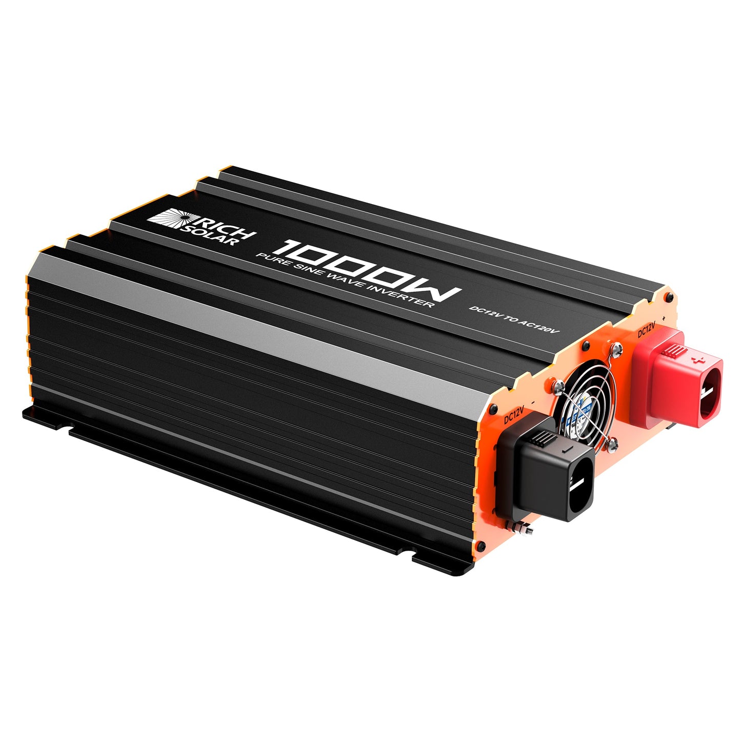 NOVA PURE 1K DC input terminals and ground stud