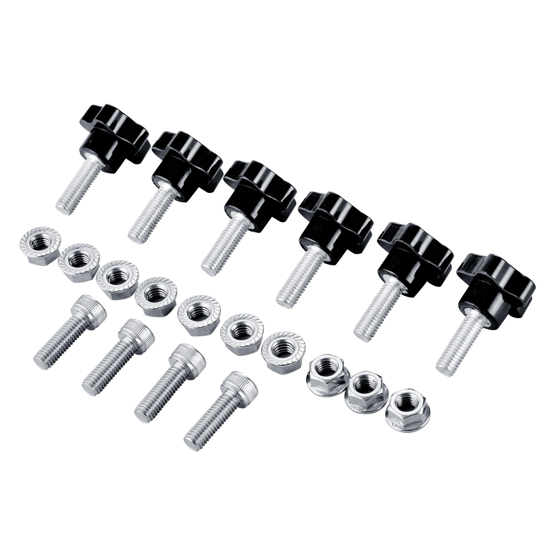RV Tilt Mount components laid out