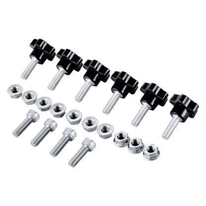 RV Tilt Mount components laid out