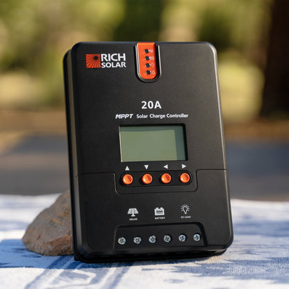 20 amp MPPT solar charge controller, additional product view