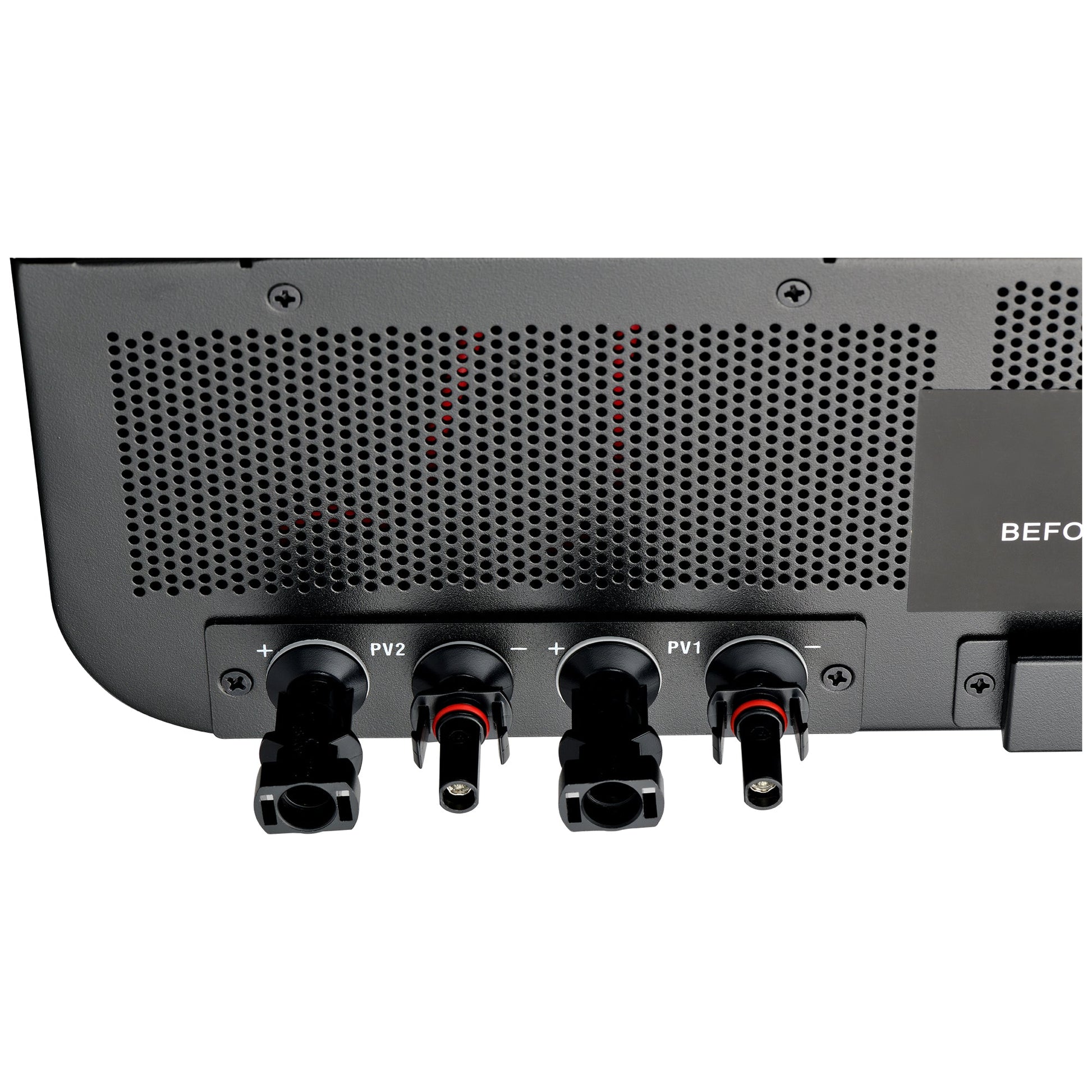 Dual MPPT PV input terminals on the NOVA 6500S