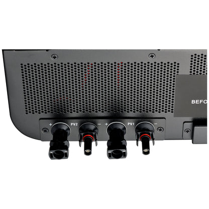 Dual MPPT PV input terminals on the NOVA 6500S