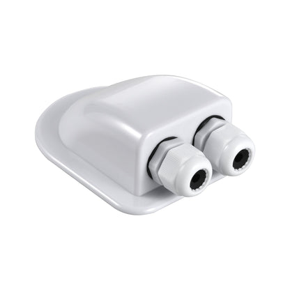 White version of the cable entry housing
