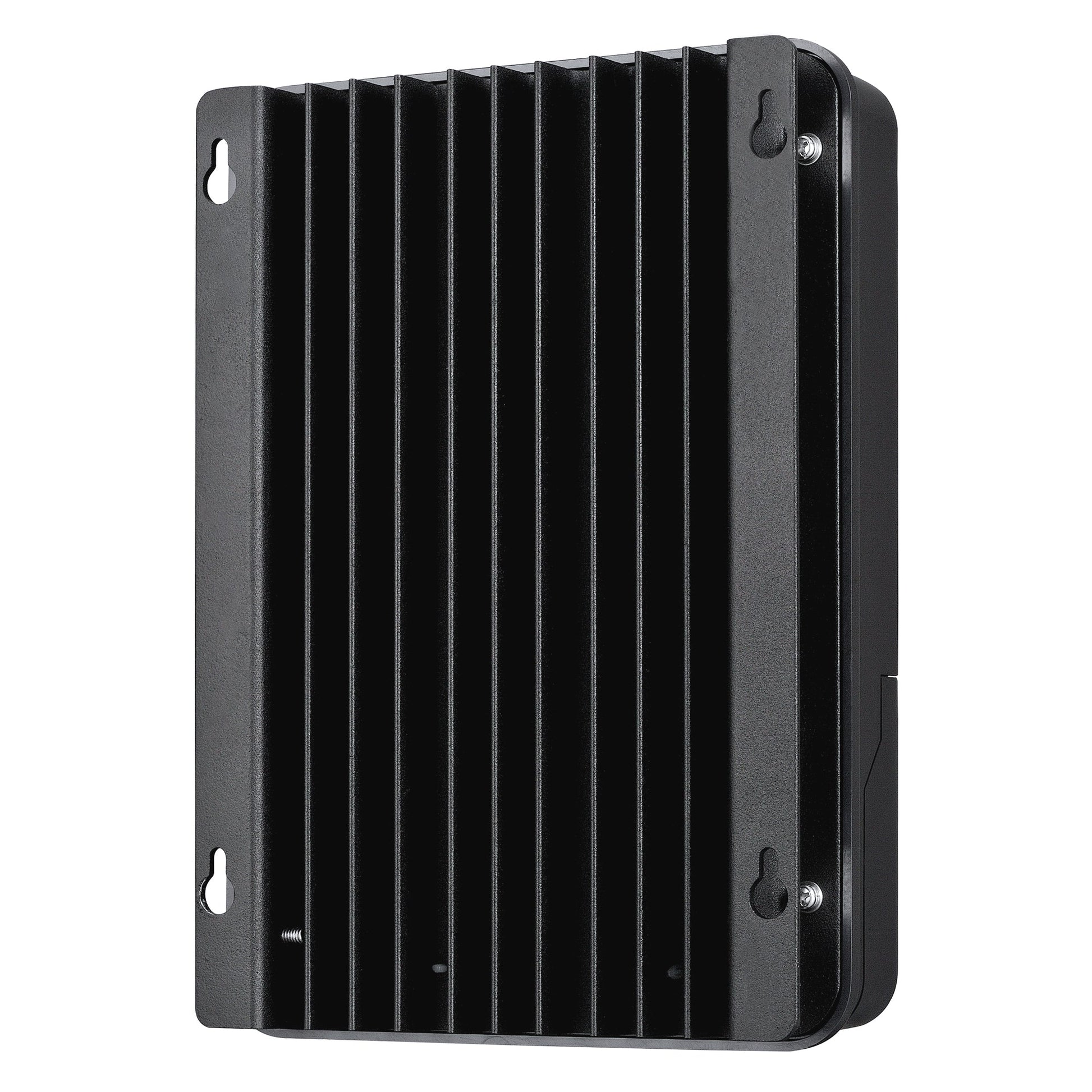 30 amp MPPT solar charge controller, detail view