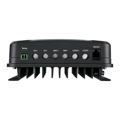 30 amp MPPT solar charge controller, detail view
