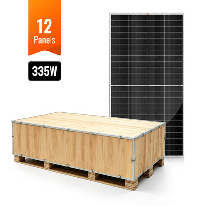 MEGA 335 Solar Panel 12-panel pallet