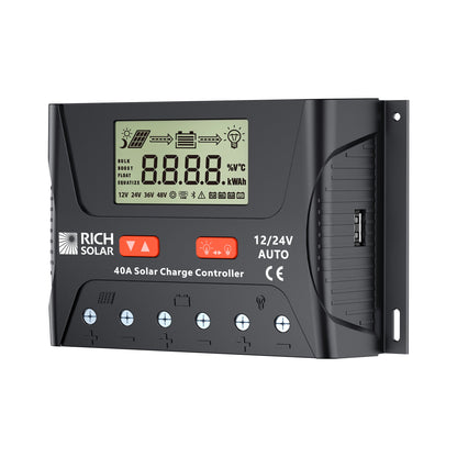 BRAVO LEGEND 40 charge controller terminal block detail