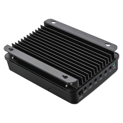 40 amp MPPT solar charge controller, detail view