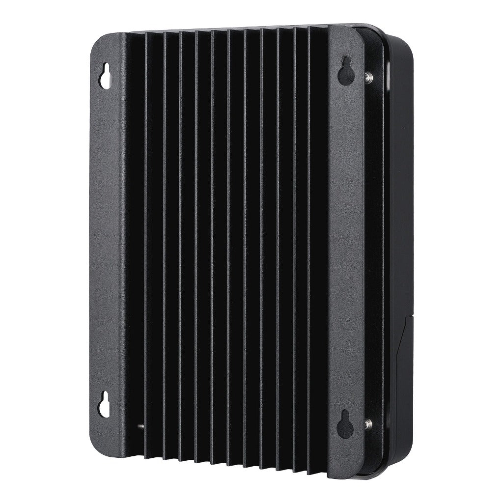 40 amp MPPT solar charge controller, detail view