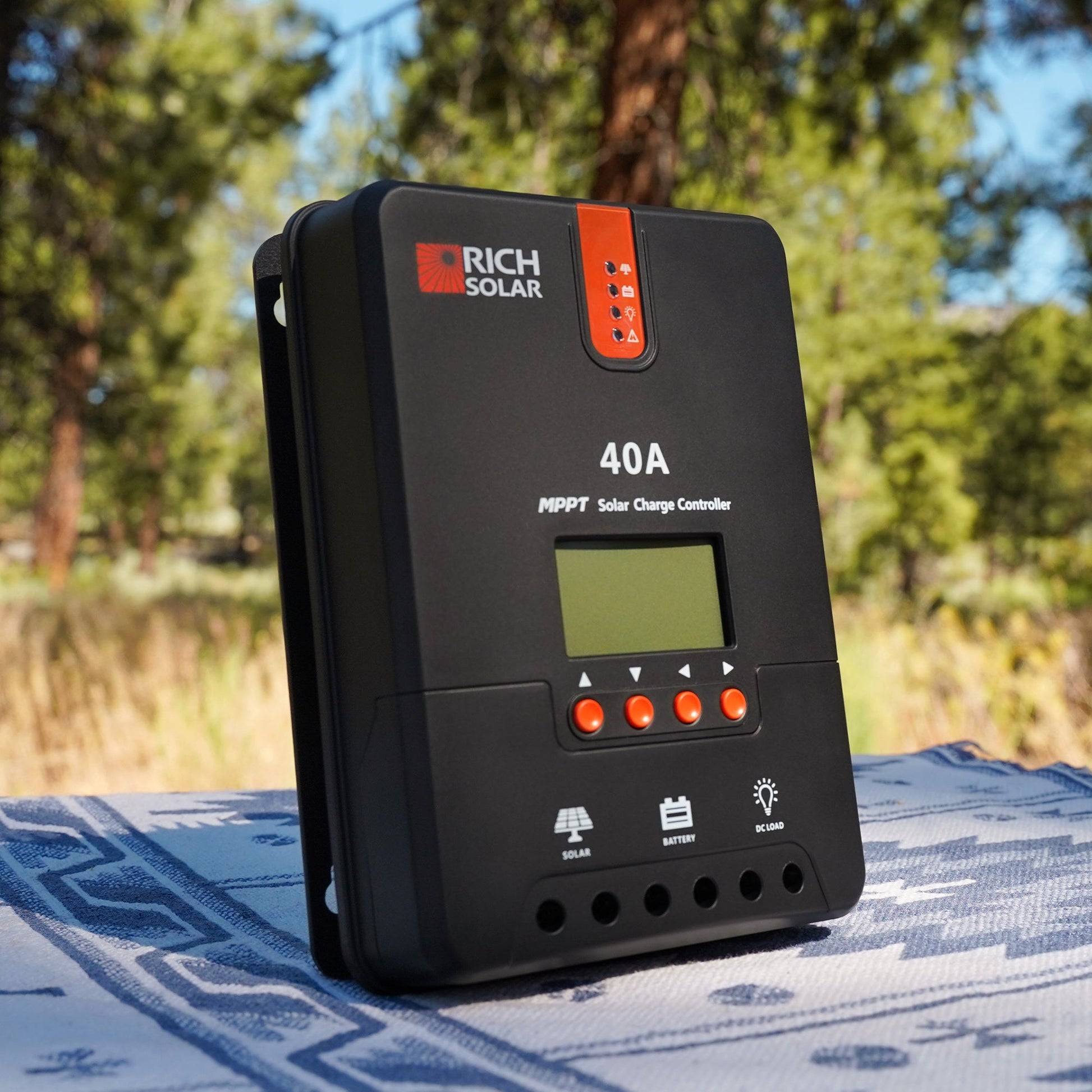 40 amp MPPT solar charge controller, additional product view