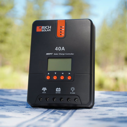 40 amp MPPT solar charge controller, additional product view