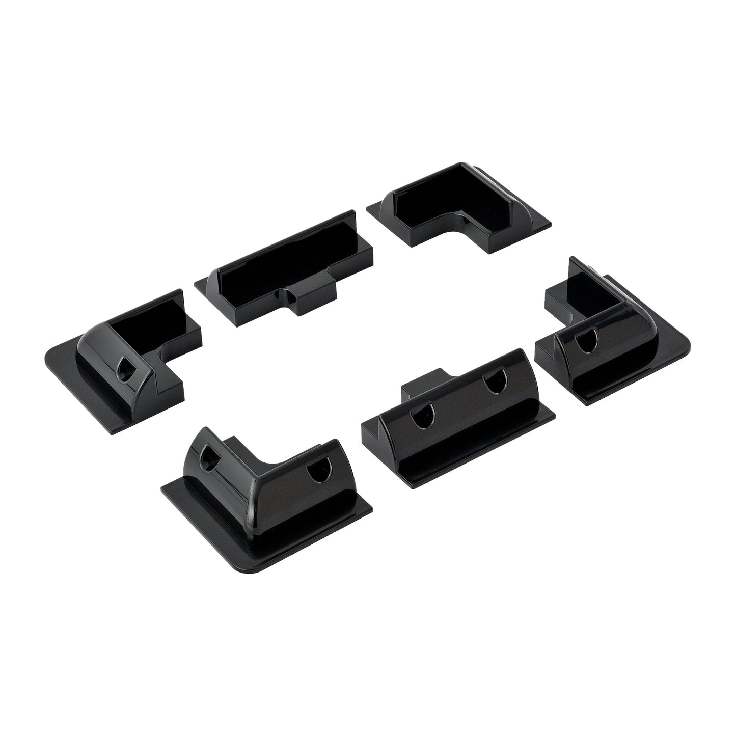 White version of the drill-free corner bracket