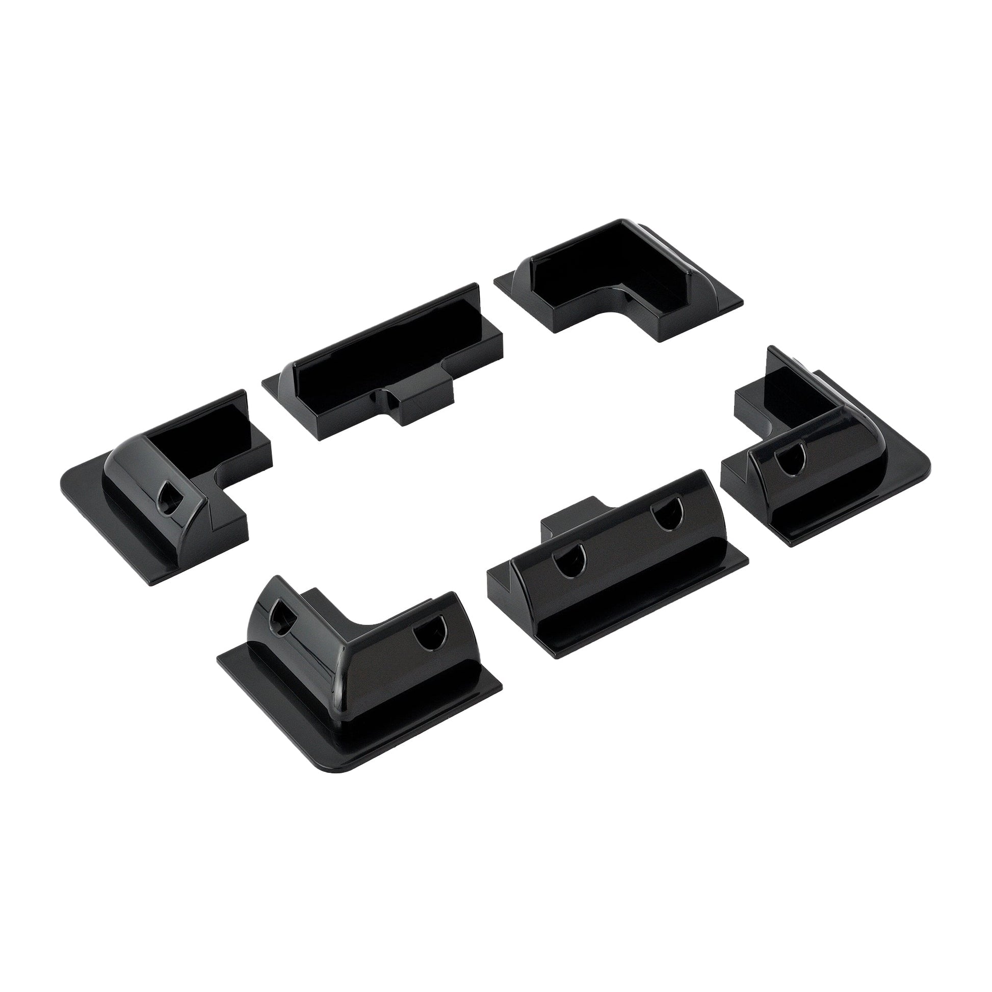 White version of the drill-free corner bracket