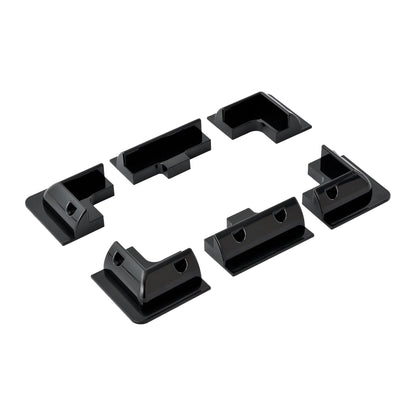 White version of the drill-free corner bracket