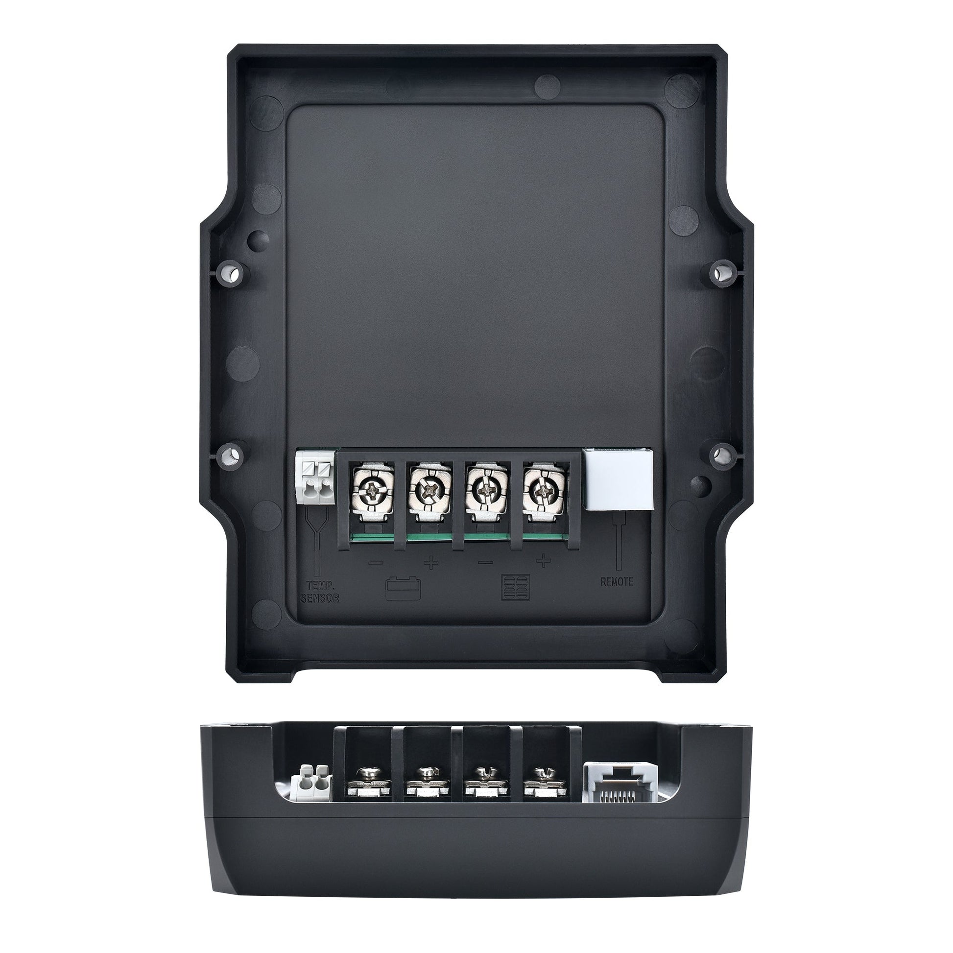 BRAVO 30 PWM charge controller mounted on a bulkhead