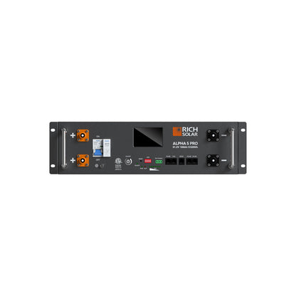 ALPHA 5 PRO at an angle showing the 3U rack-mount chassis