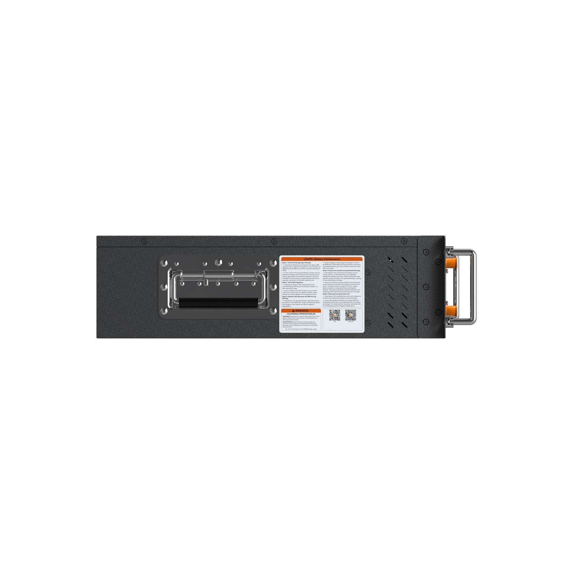 ALPHA 5 PRO front panel detail with terminals, breaker and communication ports