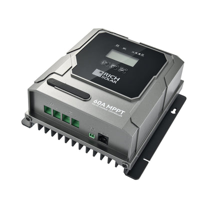 BRAVO 60 60 amp MPPT solar charge controller, front view