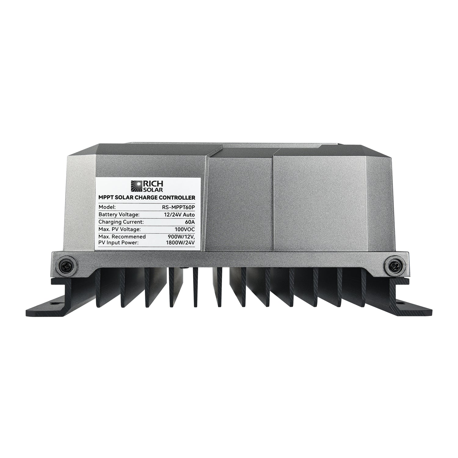 BRAVO 60 side profile showing the heatsink fins
