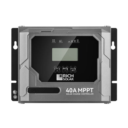 BRAVO 40 terminal block for solar and battery connections