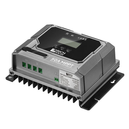 BRAVO 50 50 amp MPPT solar charge controller, front view