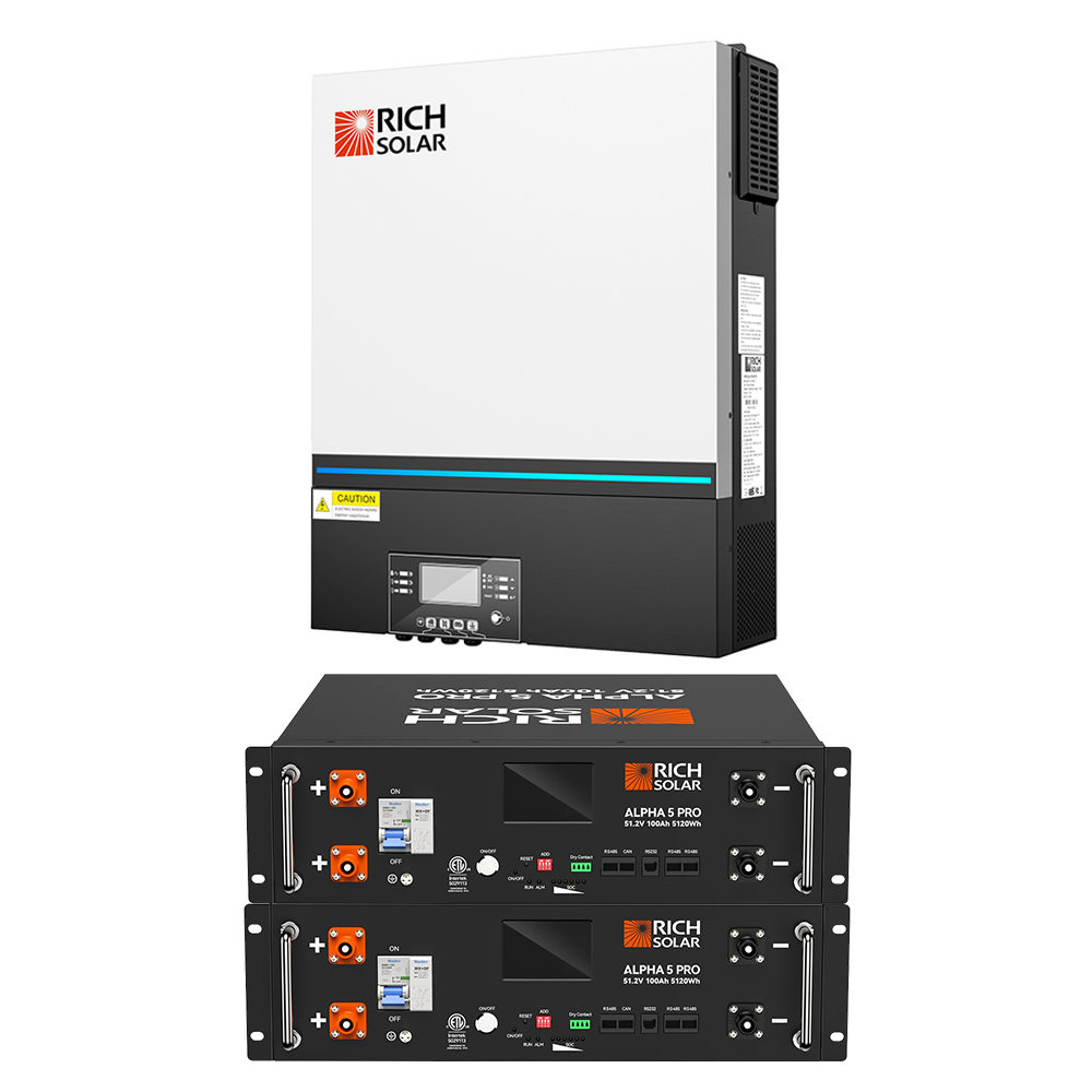 NOVA 6548 paired with two 48V 100Ah lithium batteries