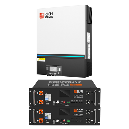 NOVA 6548 paired with two 48V 100Ah lithium batteries
