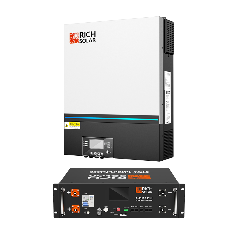 NOVA 6548 paired with a single 48V 100Ah lithium battery