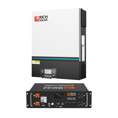 NOVA 6548 paired with a single 48V 100Ah lithium battery