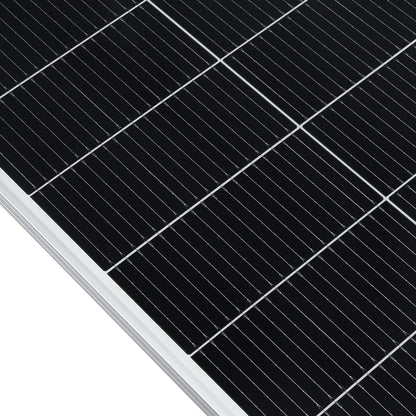 MEGA 150 150 Watt Solar Panel in use