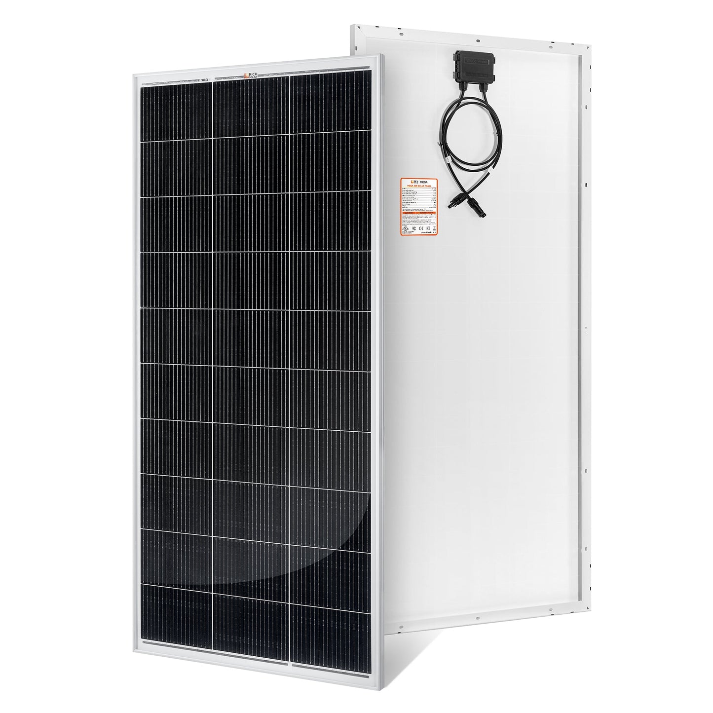MEGA 200 200 Watt Solar Panel front view