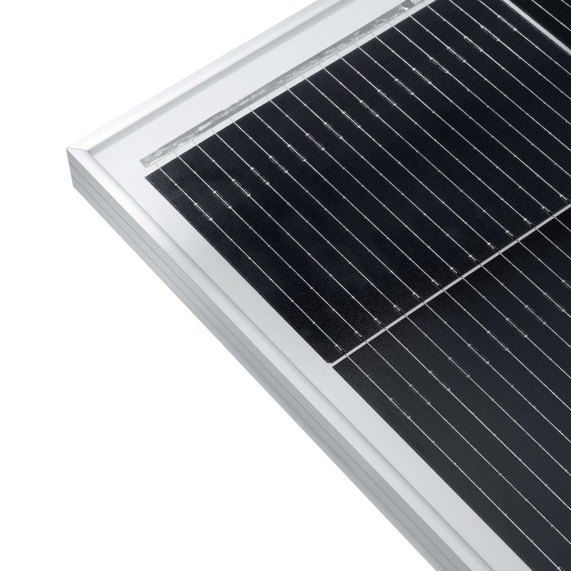 MEGA 200 200 Watt Solar Panel mounted