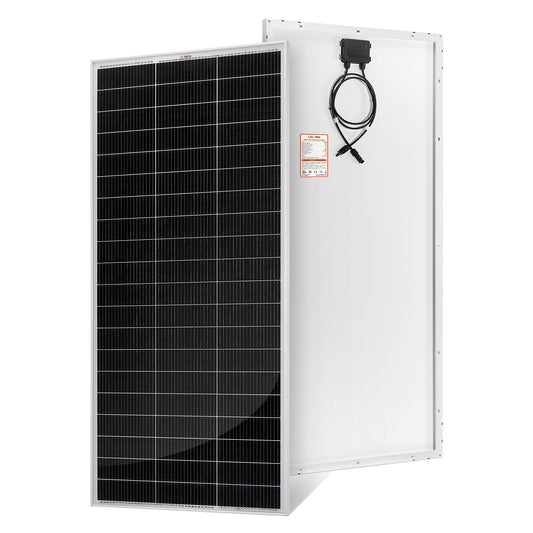 MEGA 200 MAX 200 watt 24 volt solar panel, front view
