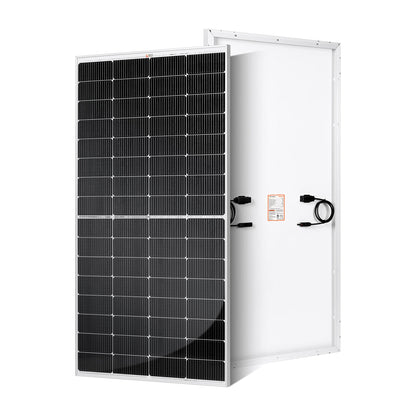 MEGA 220 220 watt 12 volt solar panel, front view