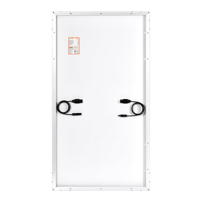 Close-up of the 16-busbar monocrystalline cells