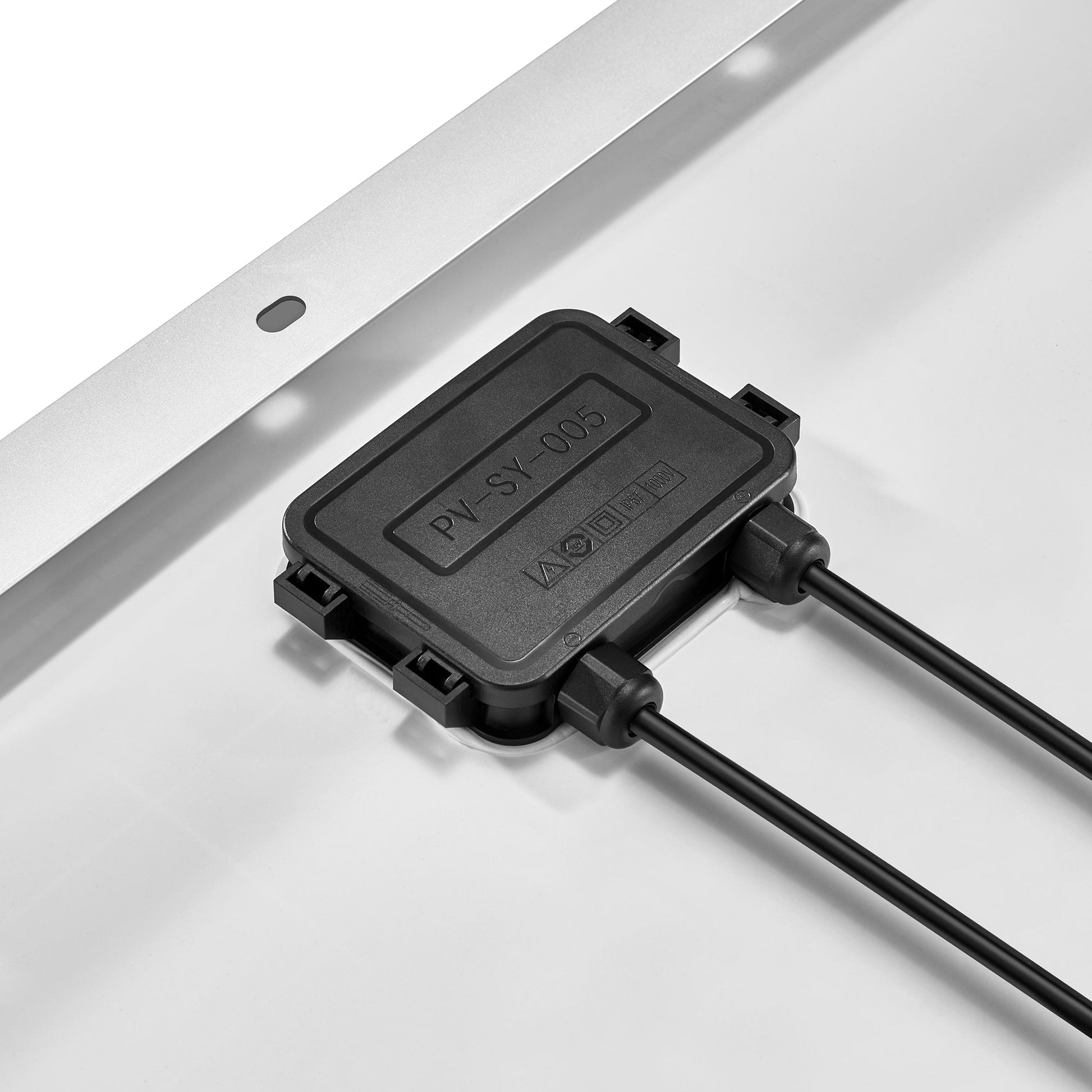 MEGA 50 50 Watt Solar Panel mounted