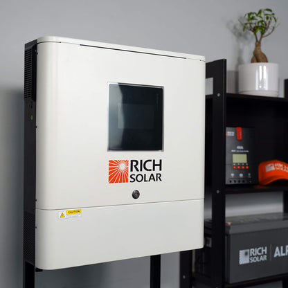 NOVA 6500S inverter shown at an angle