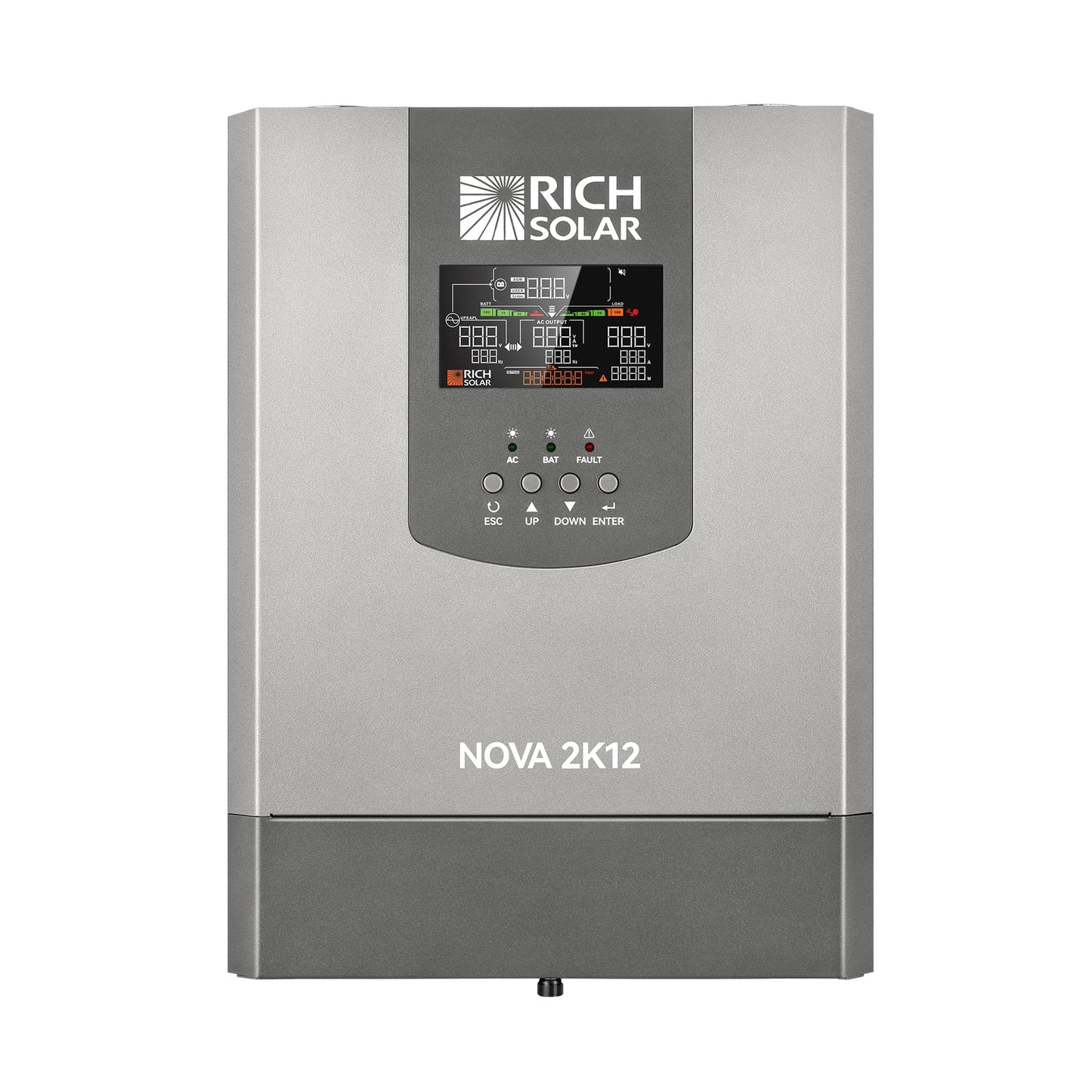 NOVA 2K12 inverter AC output receptacles and terminal block