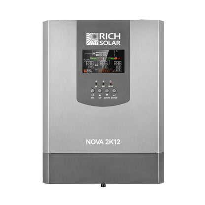 NOVA 2K12 inverter AC output receptacles and terminal block