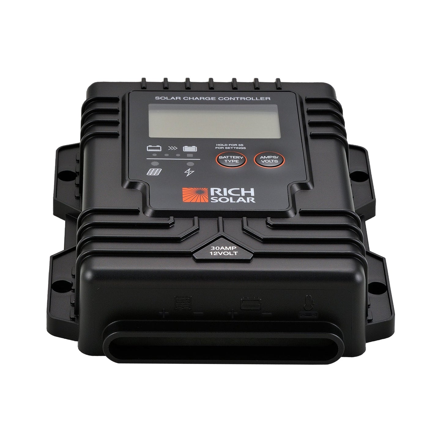 BRAVO Waterproof 30 DIP switch used to select battery chemistry