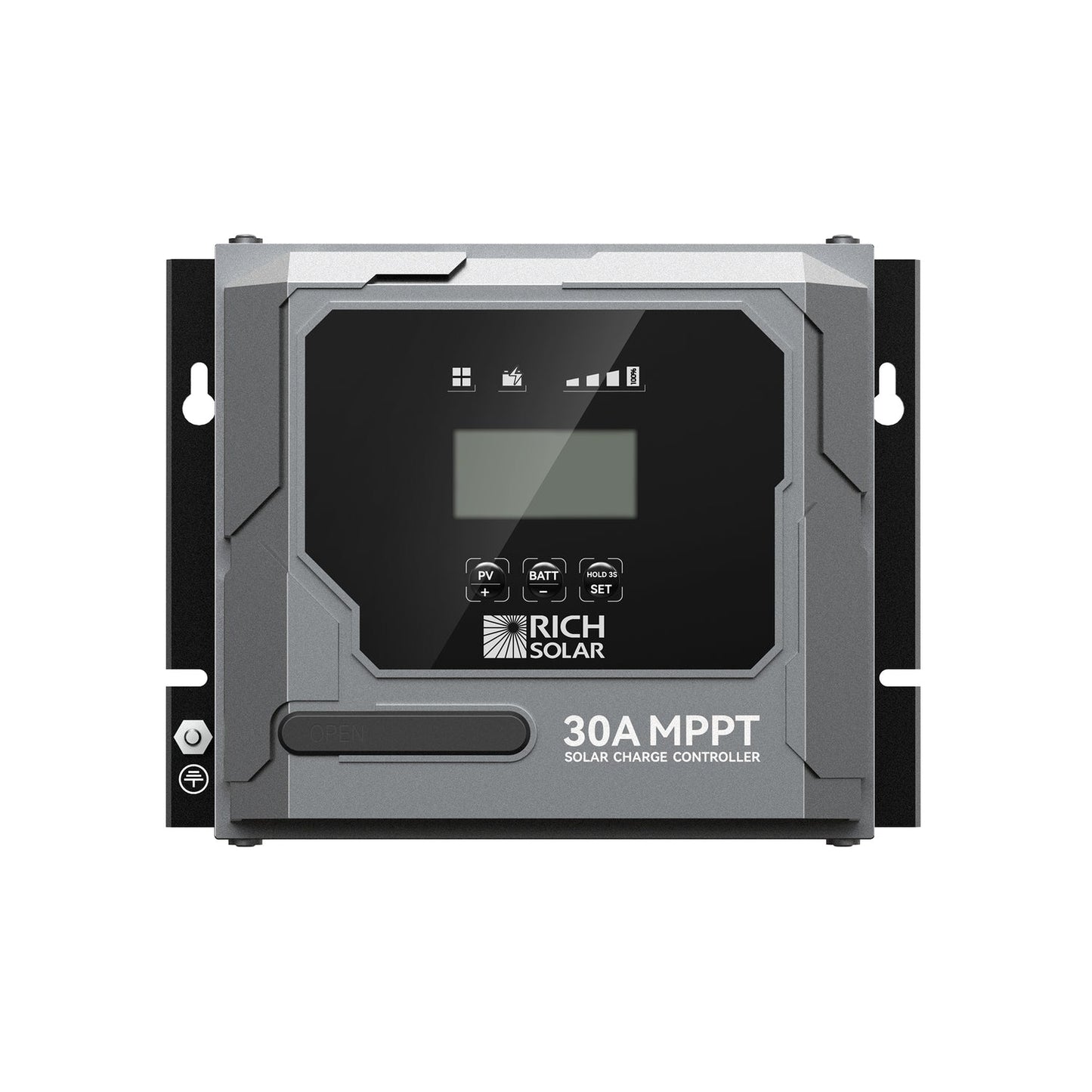 BRAVO 30 Rich Solar app screen for Bluetooth monitoring