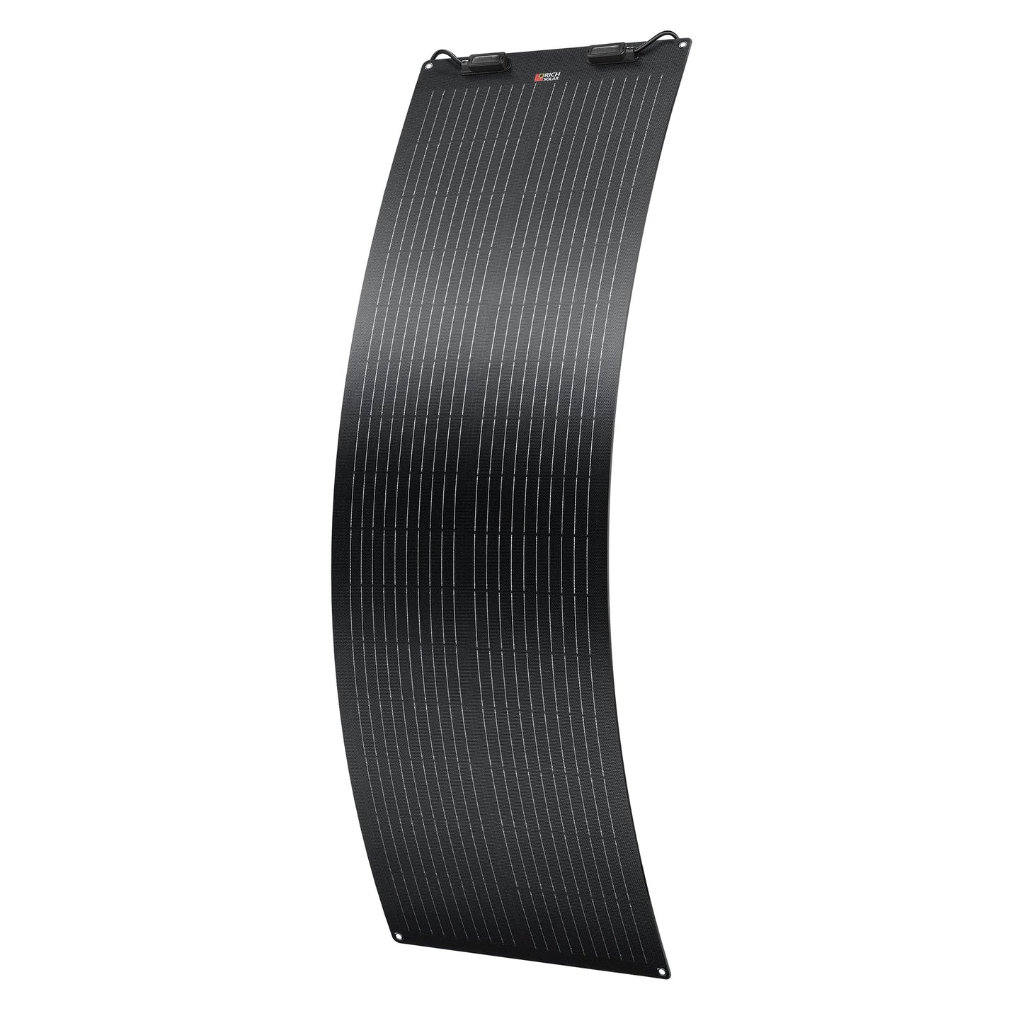 MEGA 100 FLEX 100 watt flexible solar panel, front view