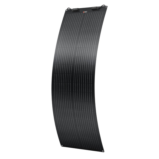 MEGA 100 FLEX 100 watt flexible solar panel, front view